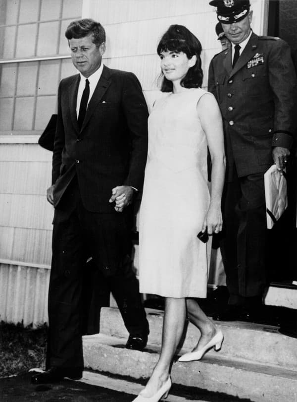 Prezident USA, John Fitzgerald Kennedy so svojou manželkou Jacqueline Kennedy.