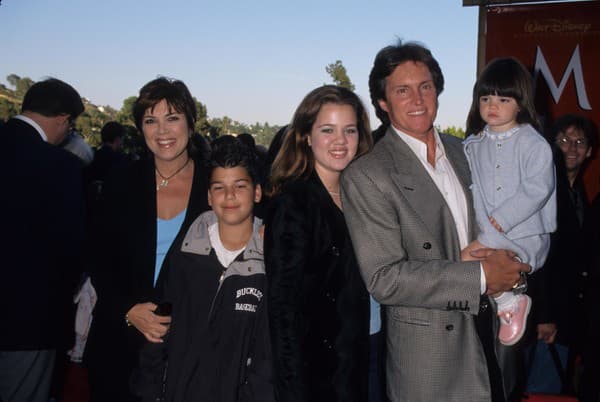 Kris Jenner a Bruce Jenner s deťmi