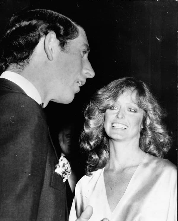 Farrah Fawcett s britským princom Charlesom