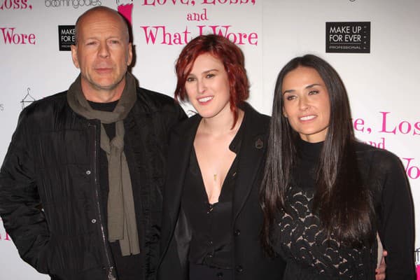 Bruce Willis, Rumer Willis a Demi Moore