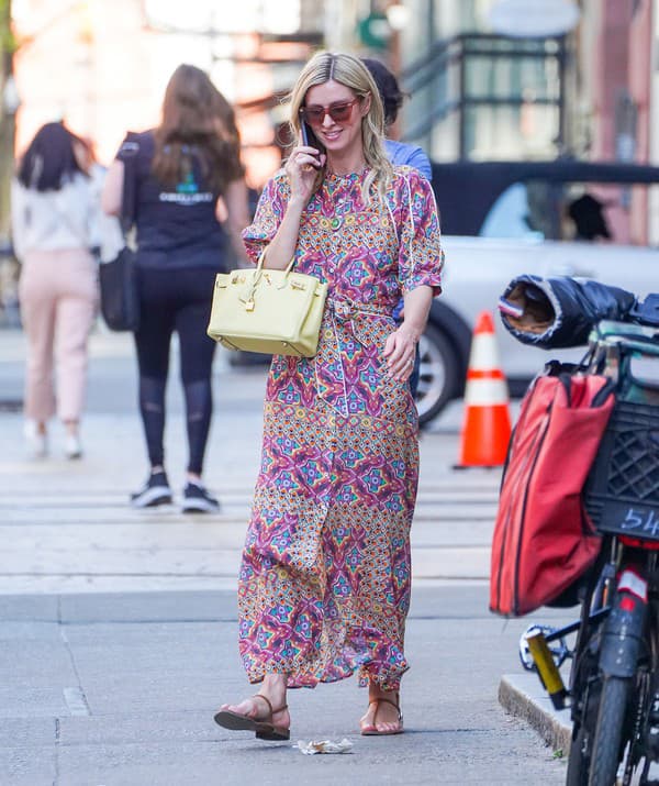 Nicky Hilton so svojou Birkin bag.