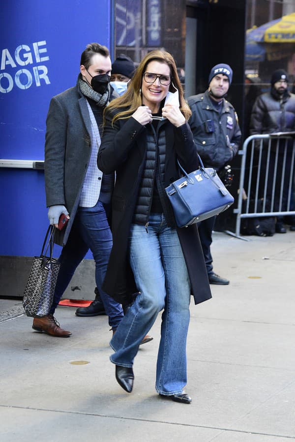 Brooke Shields a jej birkinka.