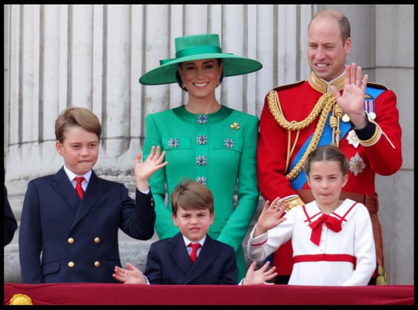 Princ William so svojou  rodinou