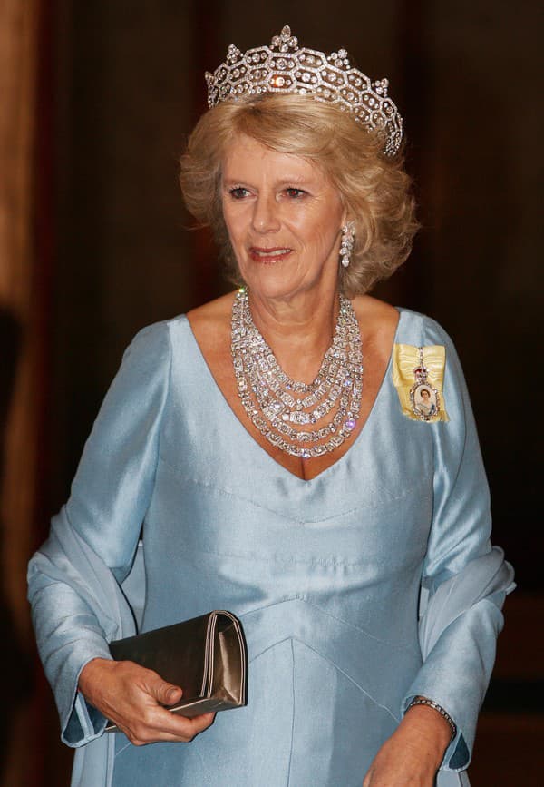 Kráľovná Camilla, manželka britského kráľa.