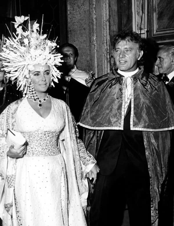 Elizabeth Taylor a Richard Burton 