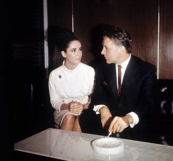 Elizabeth Taylor a Richard Burton 