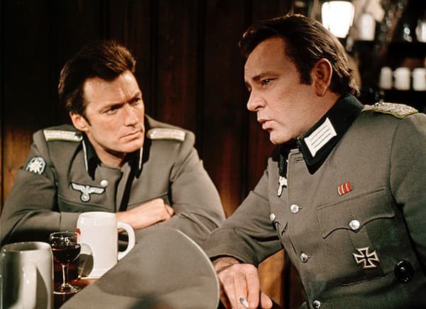 Clint Eastwood a Richard Burton