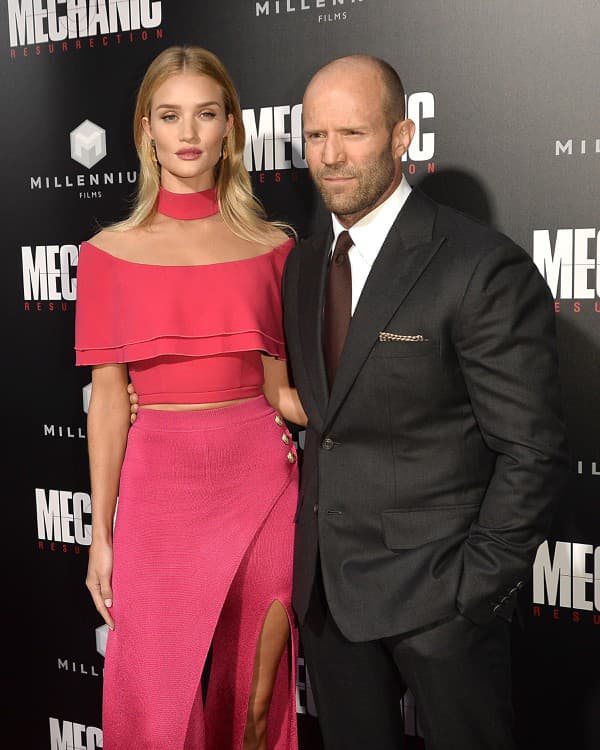 Rosie Huntington-Whiteley a Jason Statham  