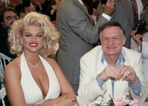 Anna Nicole Smith a Hugh Hefner