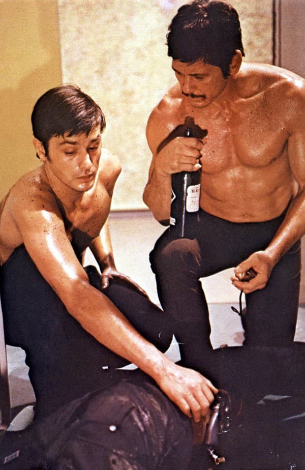 Kombinácia Alain Delon a Charles Bronson sa nemohla minúť účinku.