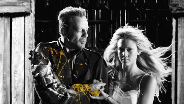 Bruce Willis vo filme Sin City