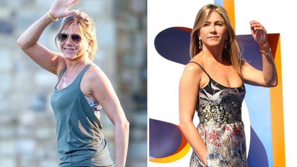 Jennifer Aniston na svojom tele celú kariéru poctivo pracuje.