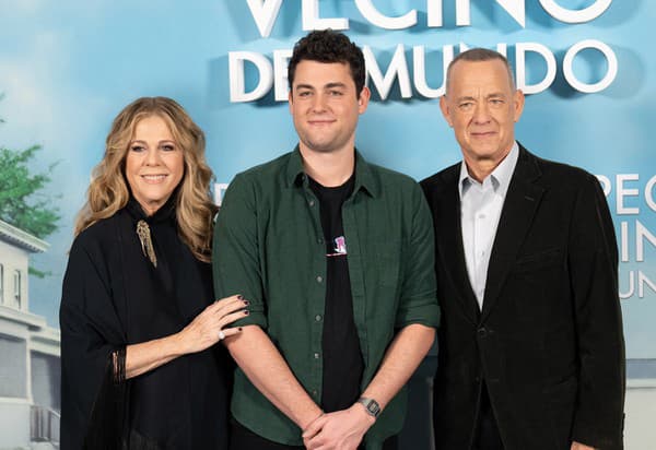 Rita Wilson, Truman Hanks, Tom Hanks,