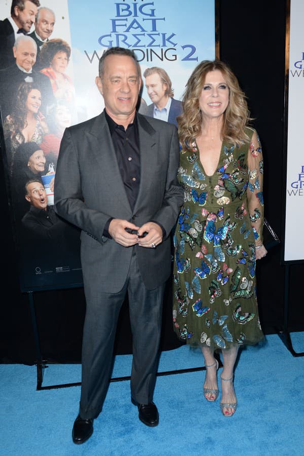 Tom Hanks a Rita Wilson
