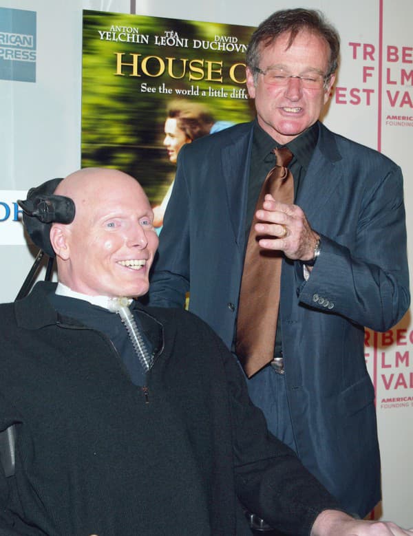 Christopher Reeve s Robinom Williamsom.