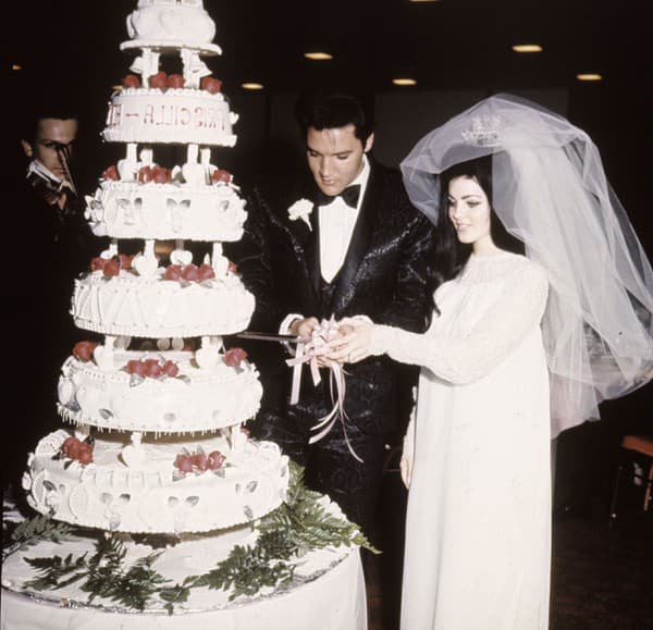 Svadba Elvis a Priscilly Presleyovcov