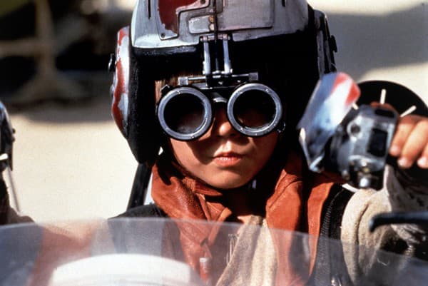 Jake Lloyd  ako Anakin Skywalker v Hviezdnych vojnách
