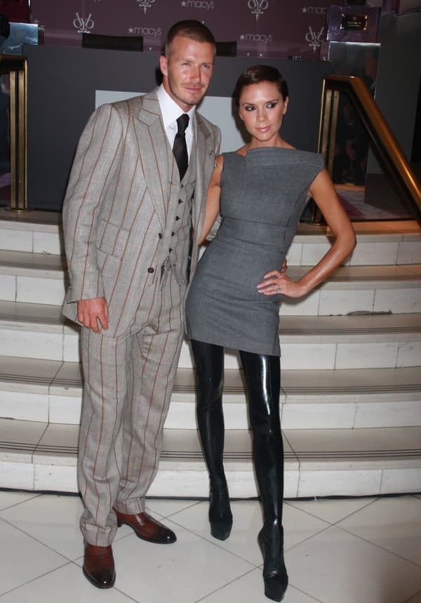 David Beckham a  Victoria Beckham