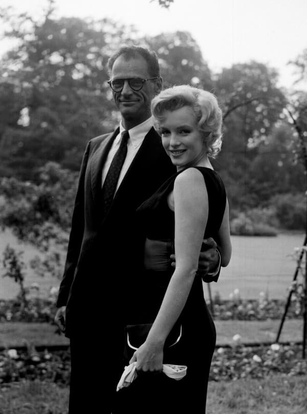 Arthur Miller  a Marilyn Monroe 